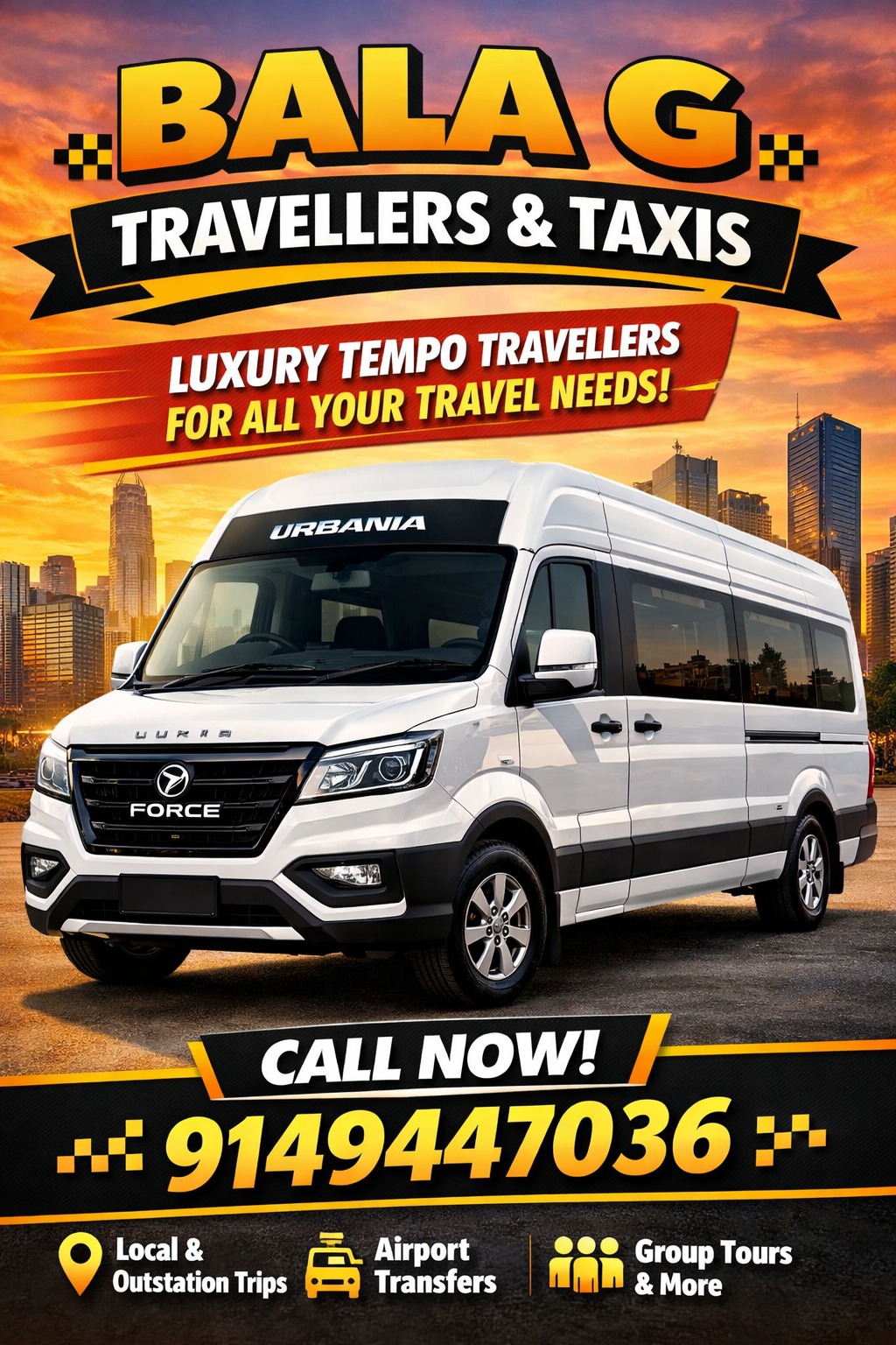 Luxury Car on City Street